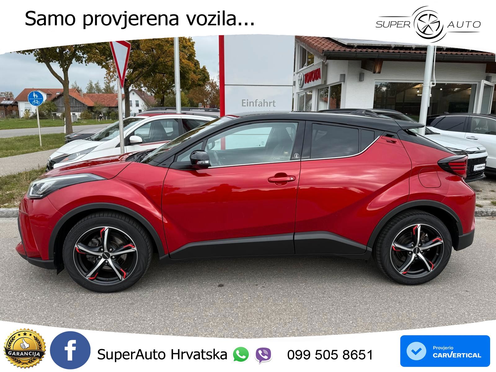 Toyota C-HR 2.0 (184 KS) Hybrid e-CVT Team D LED+GR SJED+ACC