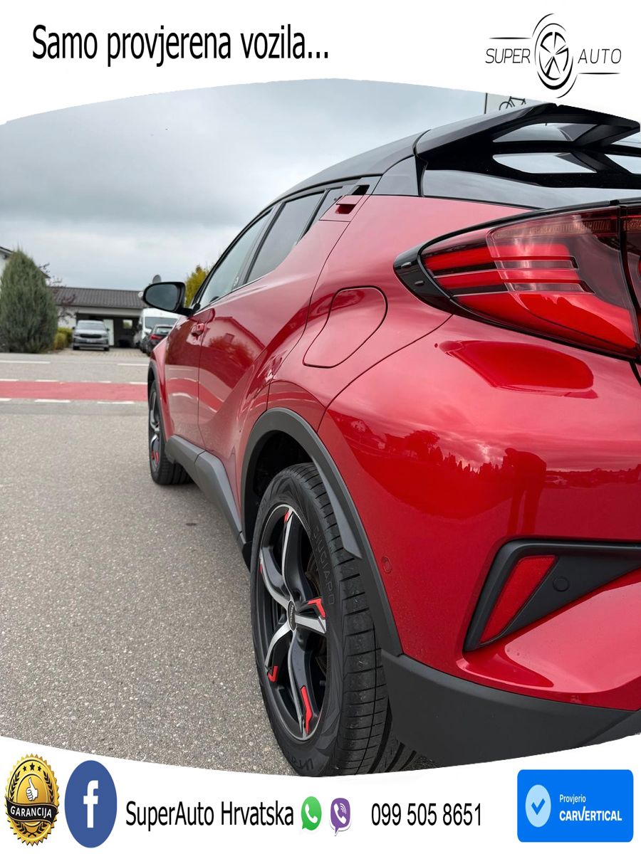 Toyota C-HR 2.0 (184 KS) Hybrid e-CVT Team D LED+GR SJED+ACC
