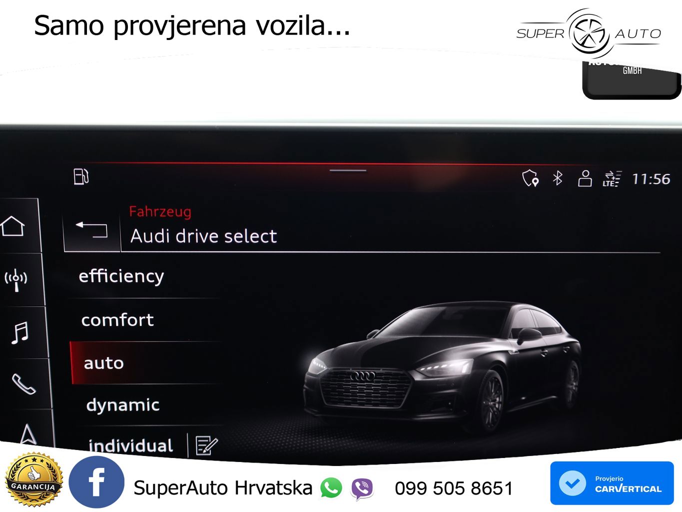 Audi A5 Sportback  40 TFSI (204 KS) quattro S tronic S line LED+GR SJED+ACC
