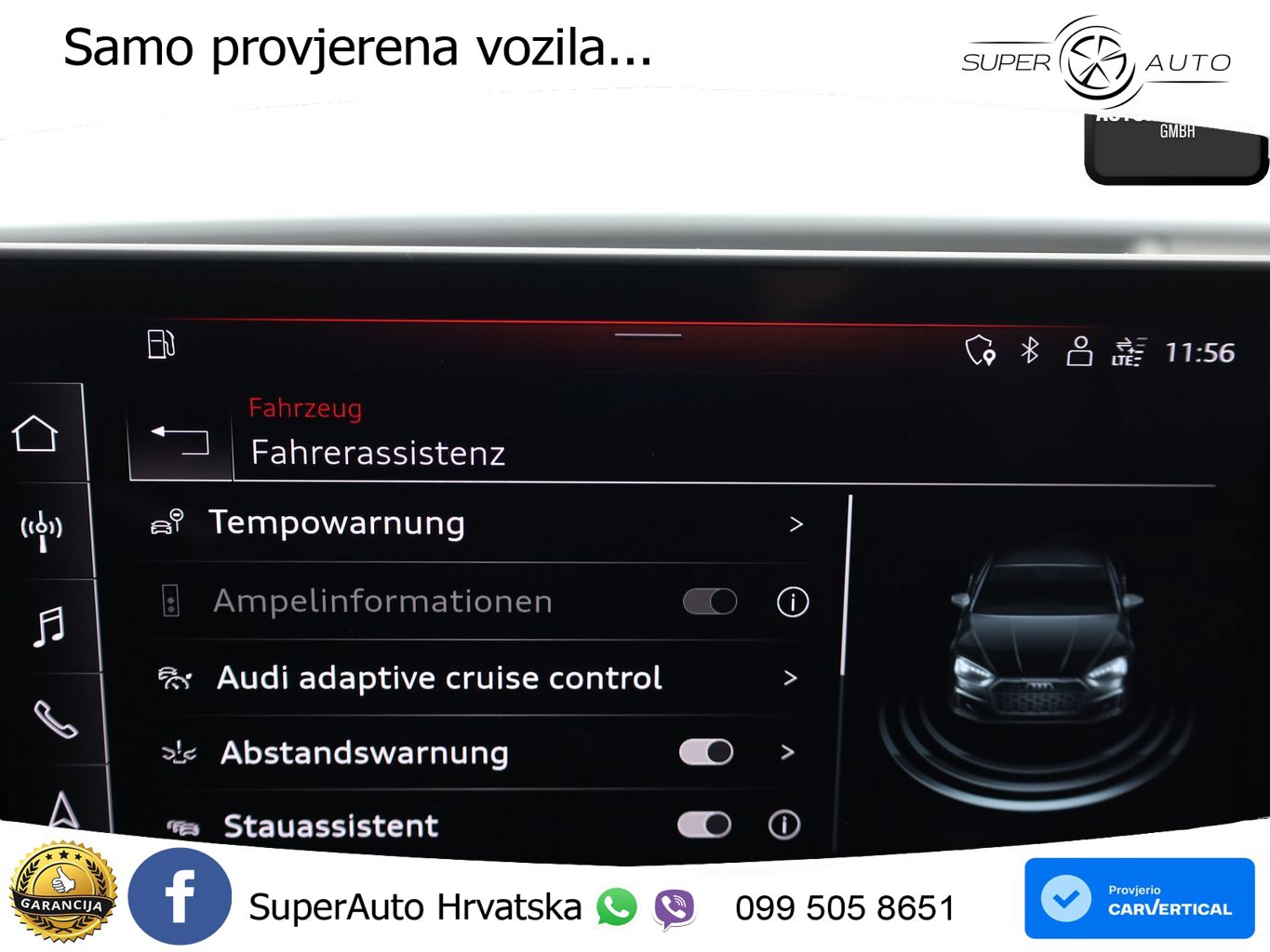 Audi A5 Sportback  40 TFSI (204 KS) quattro S tronic S line LED+GR SJED+ACC