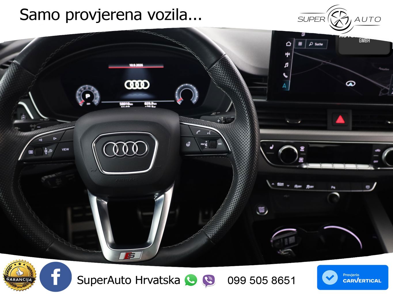 Audi A5 Sportback  40 TFSI (204 KS) quattro S tronic S line LED+GR SJED+ACC