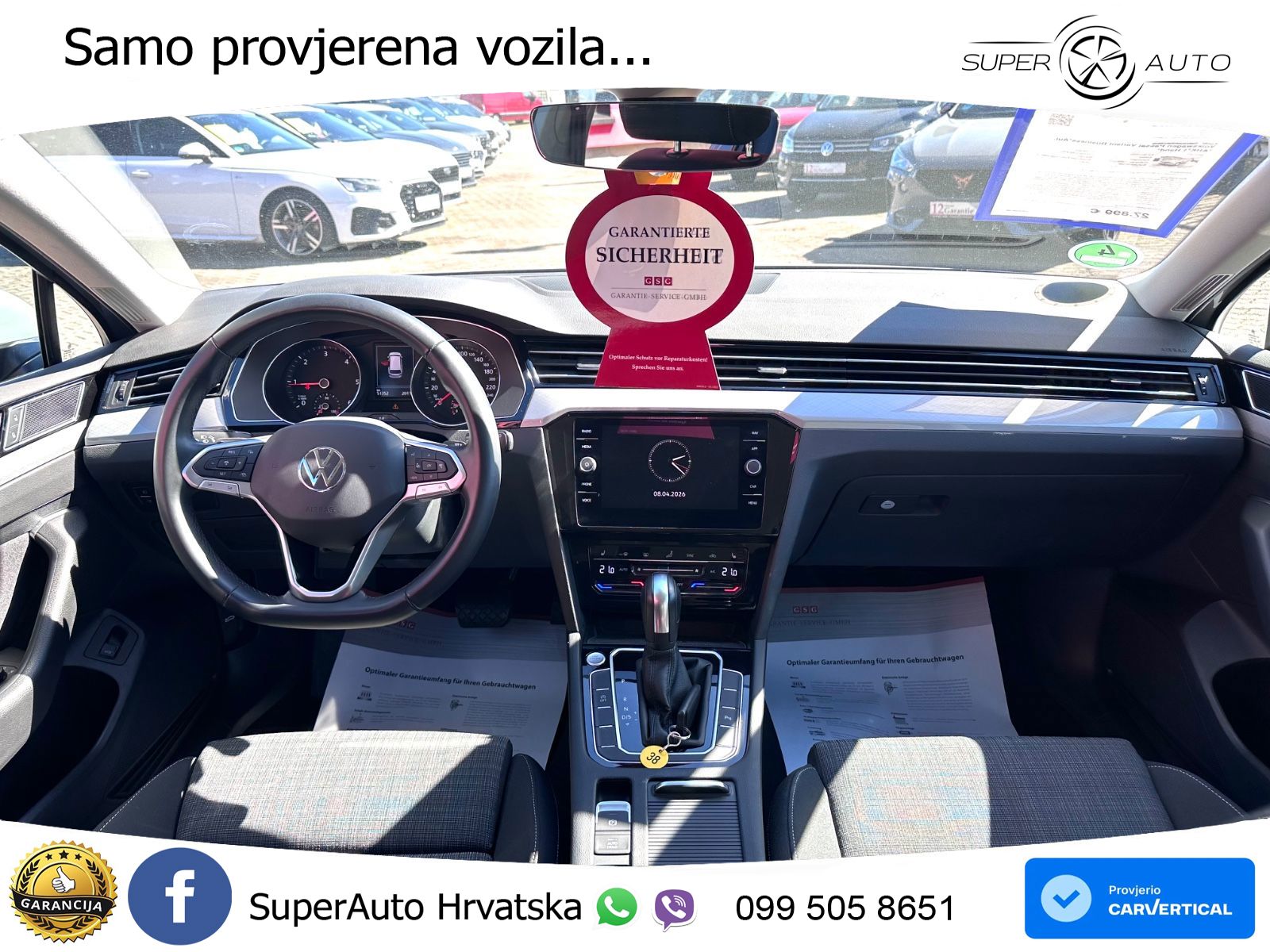 Volkswagen Passat Variant 2.0 TDI (150 KS) DSG Business LED+GR SJED+ACC
