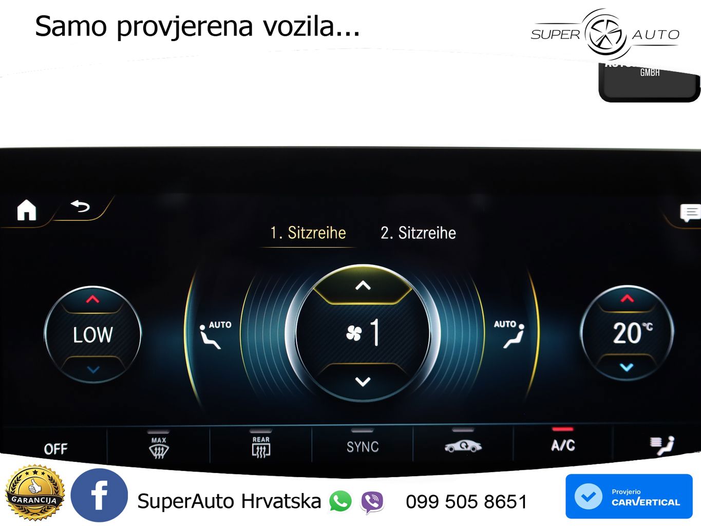 Mercedes AMG GLC 63 S V8 (510 KS) 4MATIC+ MCT ZRAČNI+ACC+GR SJED+KAM+PANO