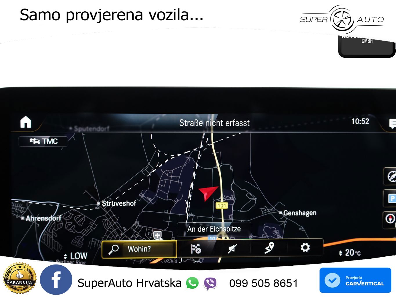 Mercedes AMG GLC 63 S V8 (510 KS) 4MATIC+ MCT ZRAČNI+ACC+GR SJED+KAM+PANO