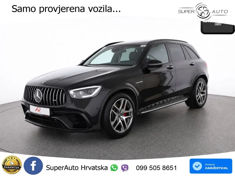 Mercedes AMG GLC 63 S V8 (510 KS) 4MATIC+ MCT ZRAČNI+ACC+GR SJED+KAM+PANO