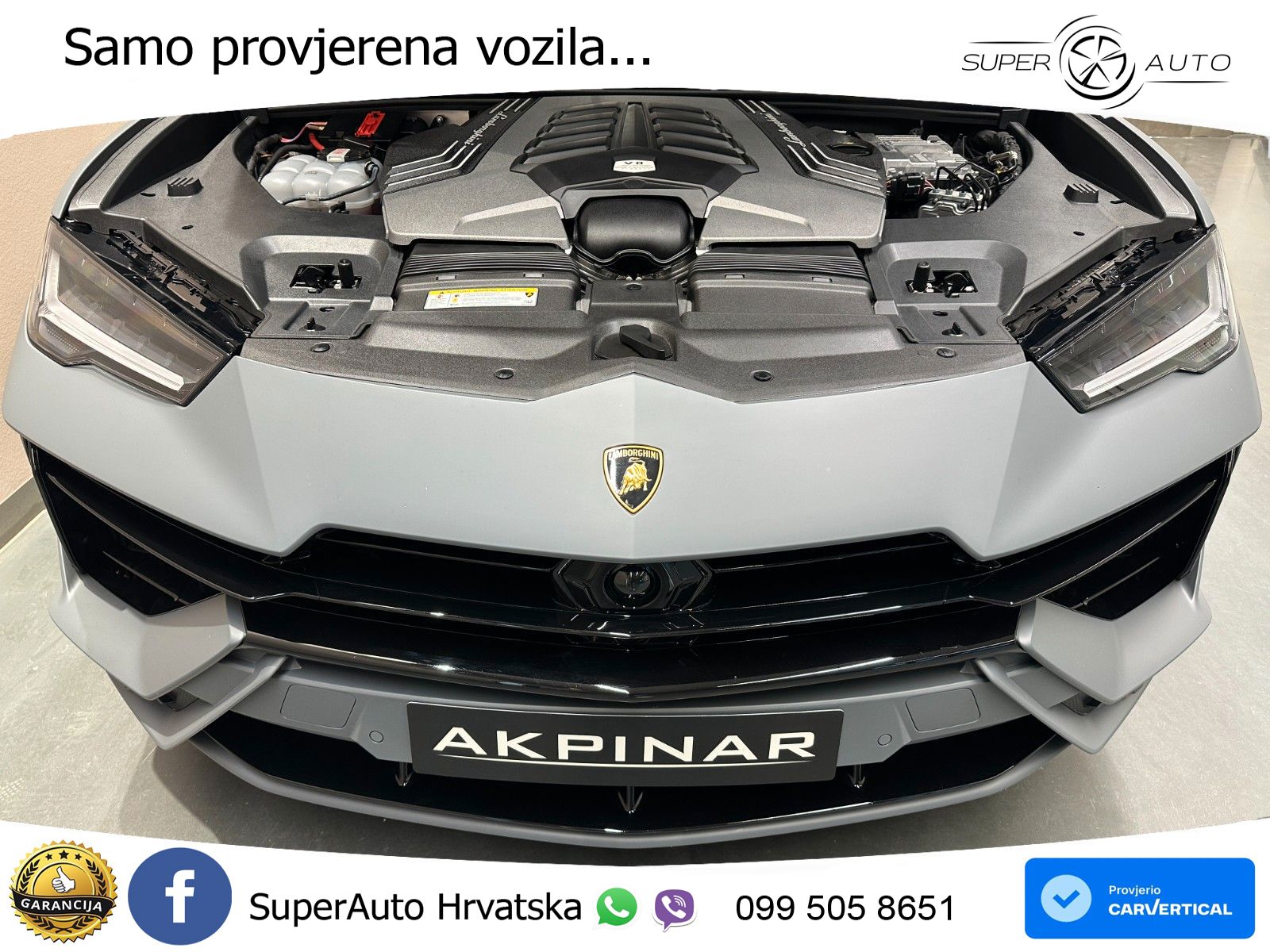 Lamborghini Urus S 4.0 V8 (666 KS) 4WD Automatic LED+GR SJED+ACC