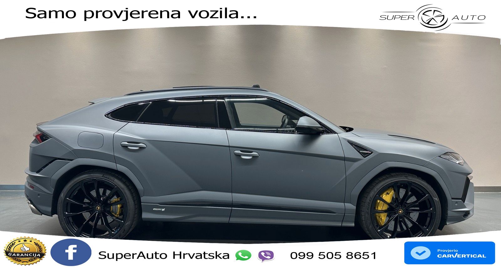 Lamborghini Urus S 4.0 V8 (666 KS) 4WD Automatic LED+GR SJED+ACC
