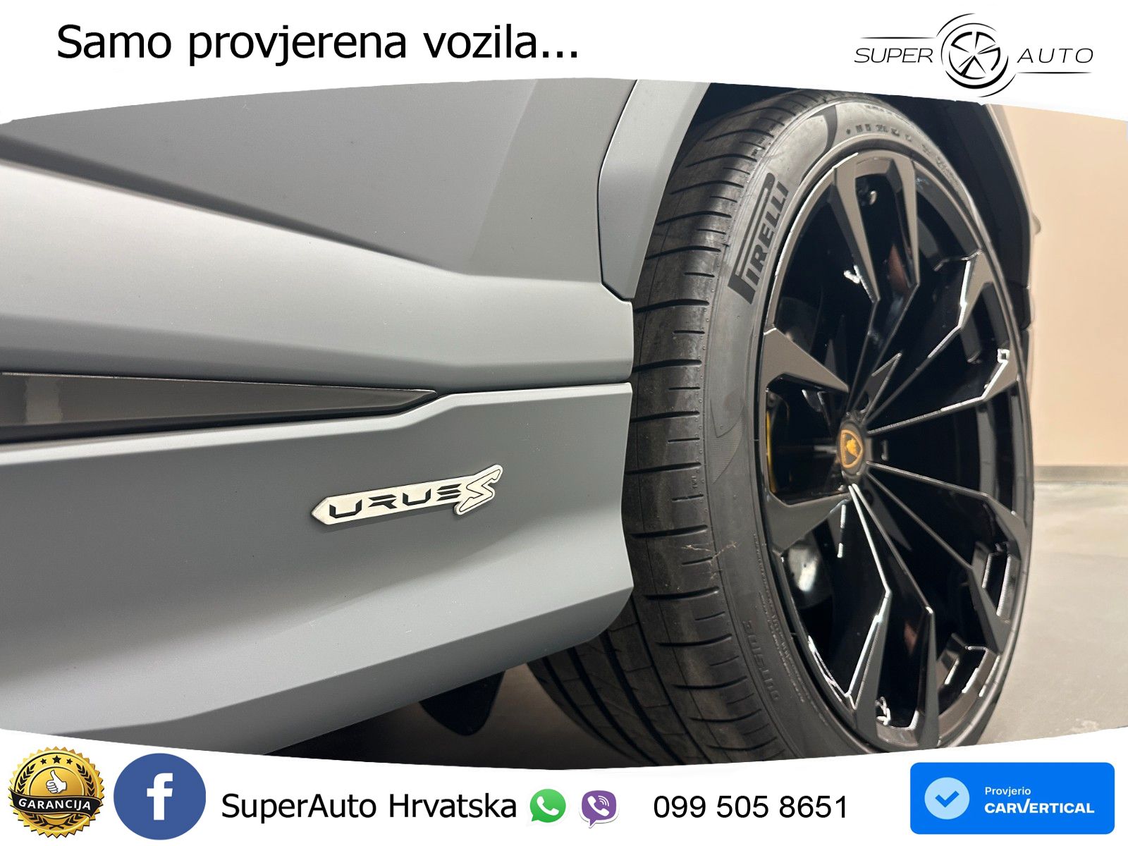Lamborghini Urus S 4.0 V8 (666 KS) 4WD Automatic LED+GR SJED+ACC