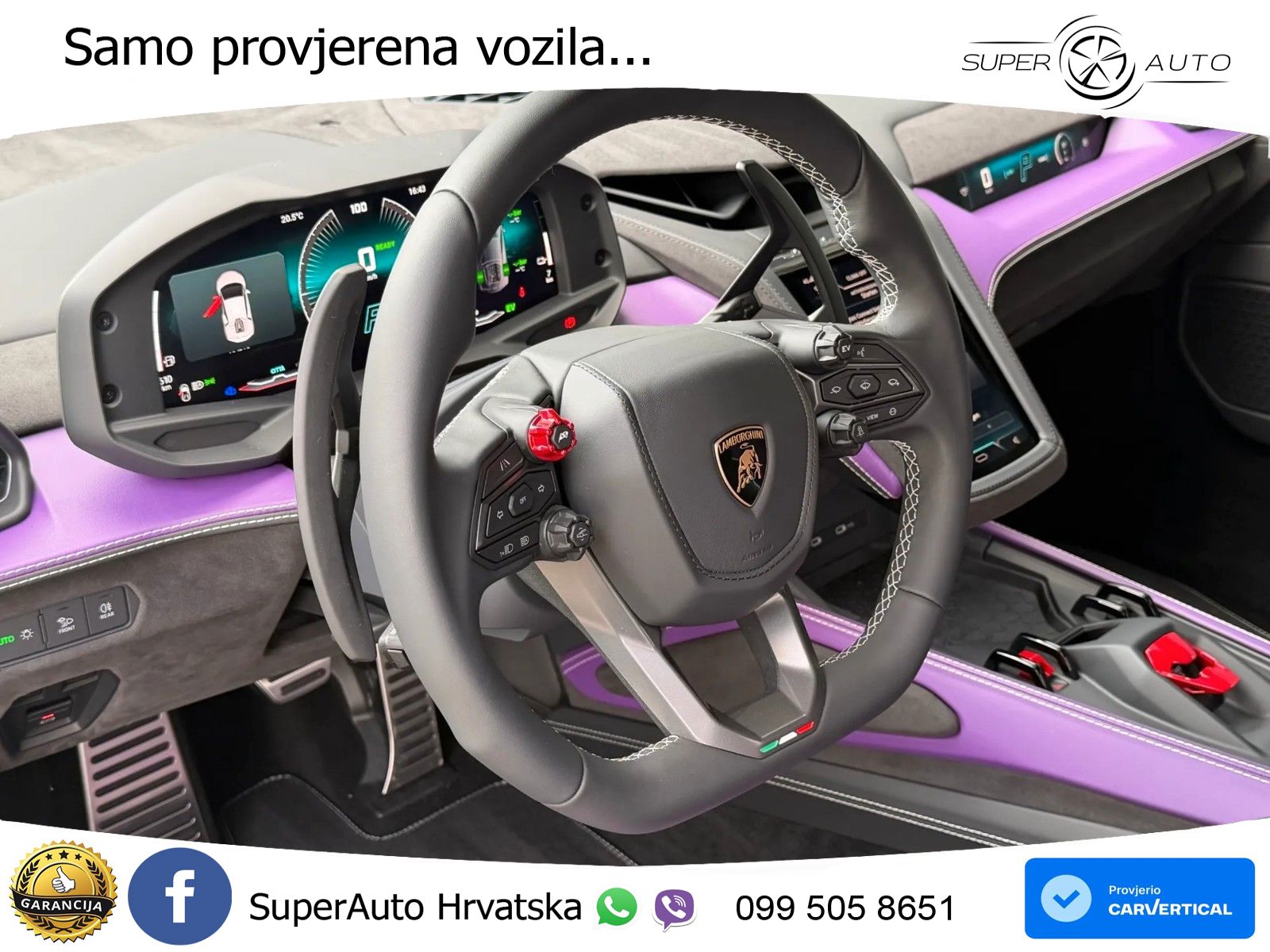 Lamborghini Temerario 4.0 V8 (920 KS) HPEV e-4WD DCT LED+GR SJED+ACC