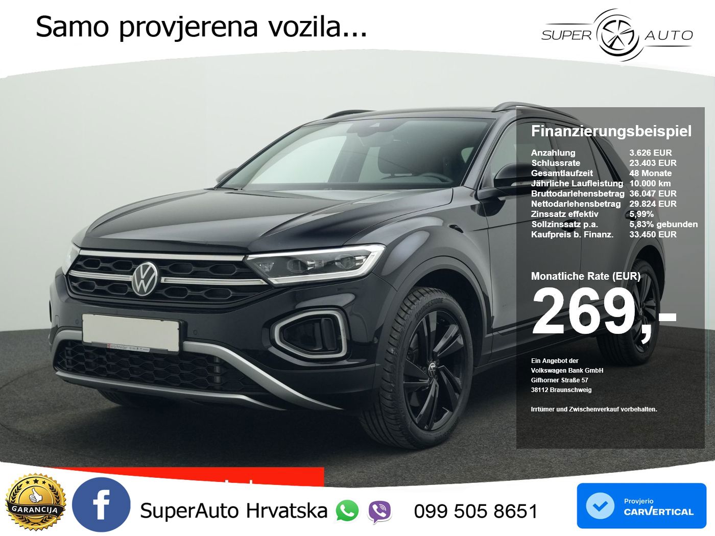 Volkswagen T-Roc I 2.0 TDI (150 KS) DSG LED+GR SJED+ACC