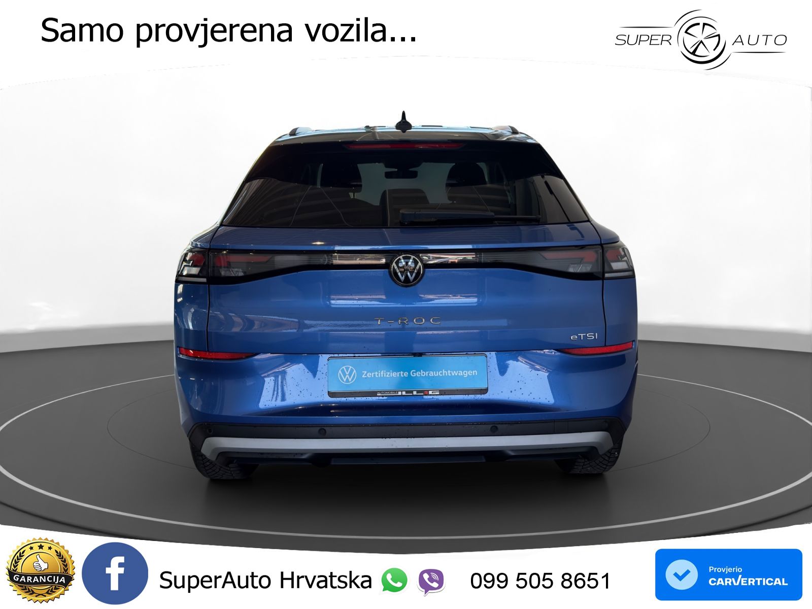 Volkswagen T-Roc II 1.5 eTSI (116 KS)  DSG LED+GR SJED+ACC