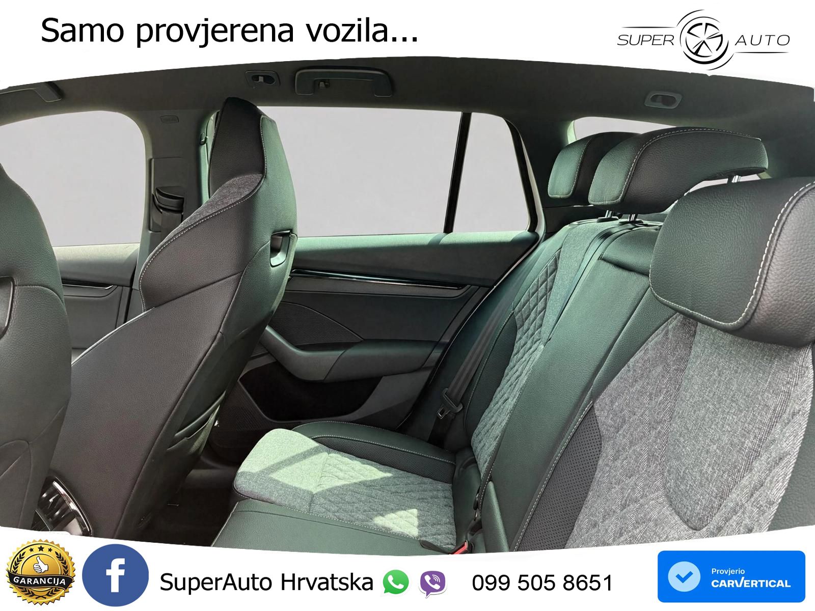Škoda Octavia Combi 2.0 TDI (150 KS) DSG SportLine LED+GR SJED+ACC