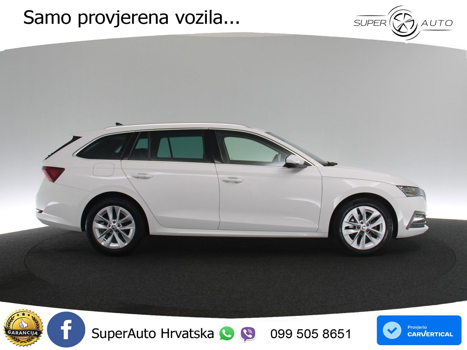 Škoda Octavia Combi 2.0 TDI (150 KS) DSG LED+GR SJED+ACC