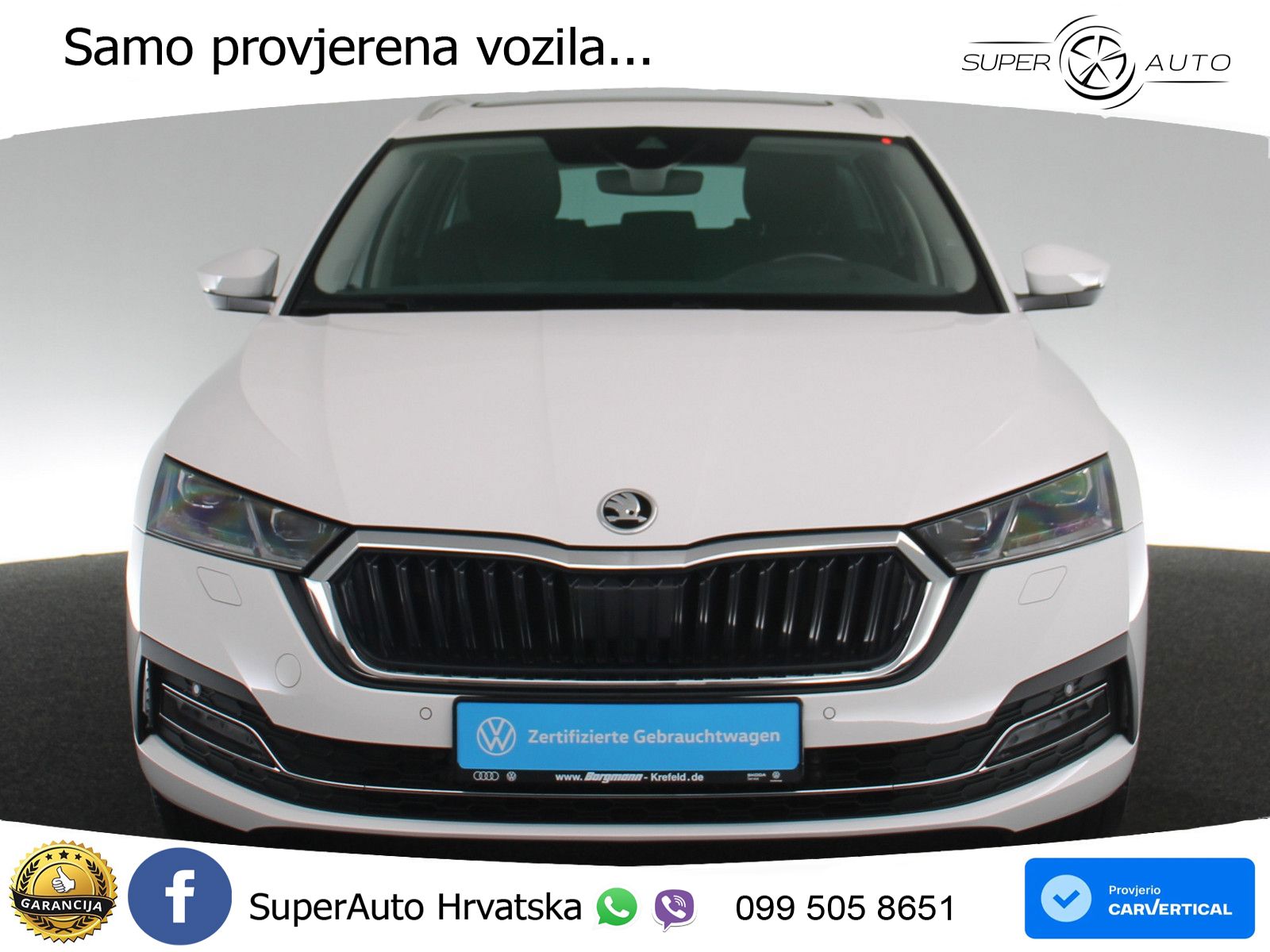 Škoda Octavia Combi 2.0 TDI (150 KS) DSG LED+GR SJED+ACC