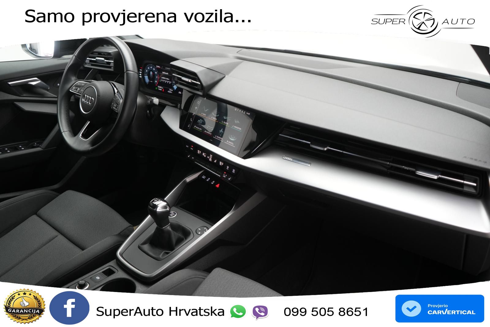Audi A3 35 TFSI (150 KS) LED+GR SJED+ACC