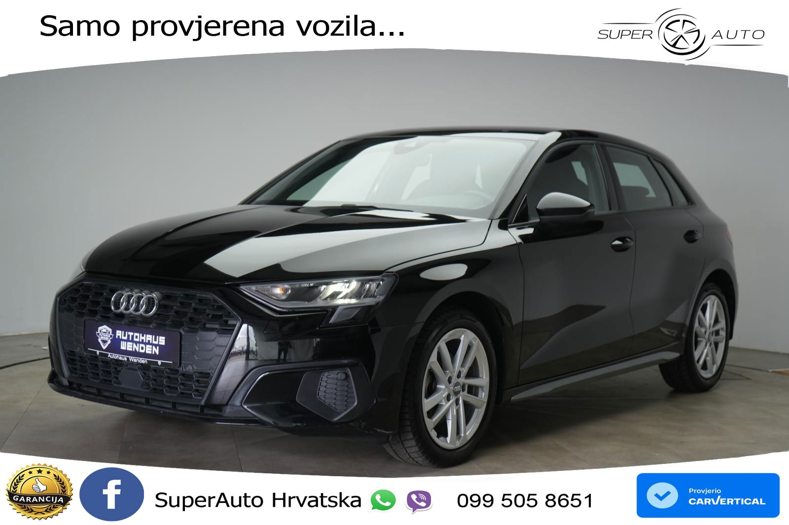 Audi A3 35 TFSI (150 KS) LED+GR SJED+ACC