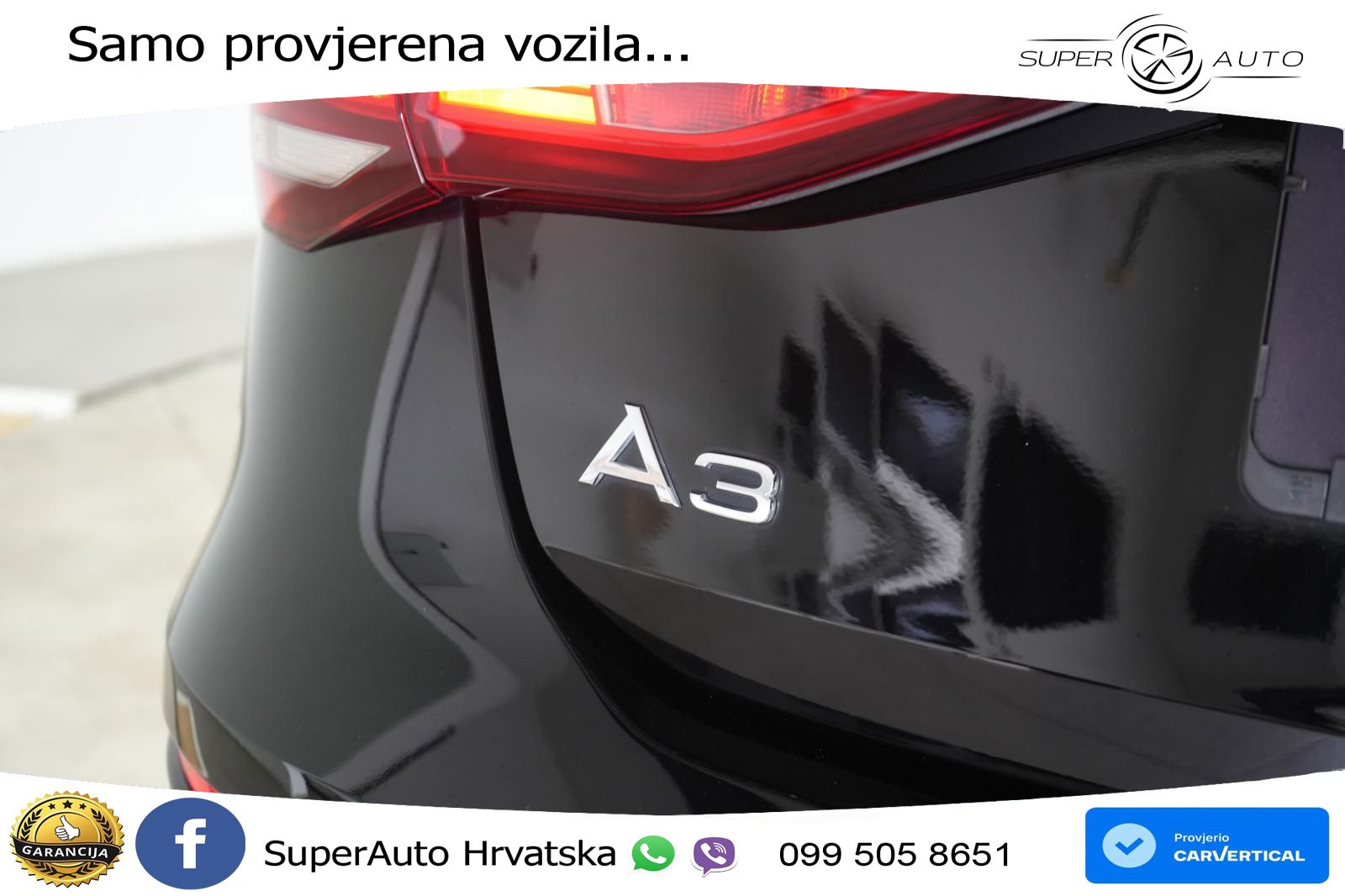 Audi A3 35 TFSI (150 KS) LED+GR SJED+ACC