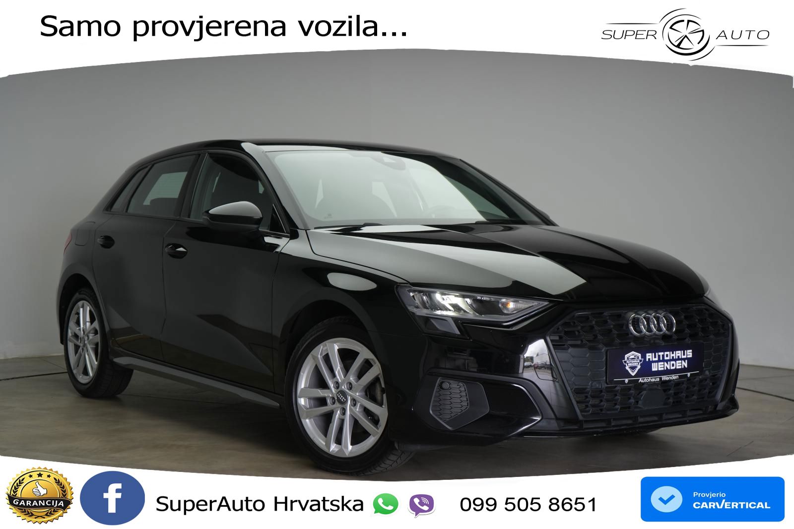 Audi A3 35 TFSI (150 KS) LED+GR SJED+ACC