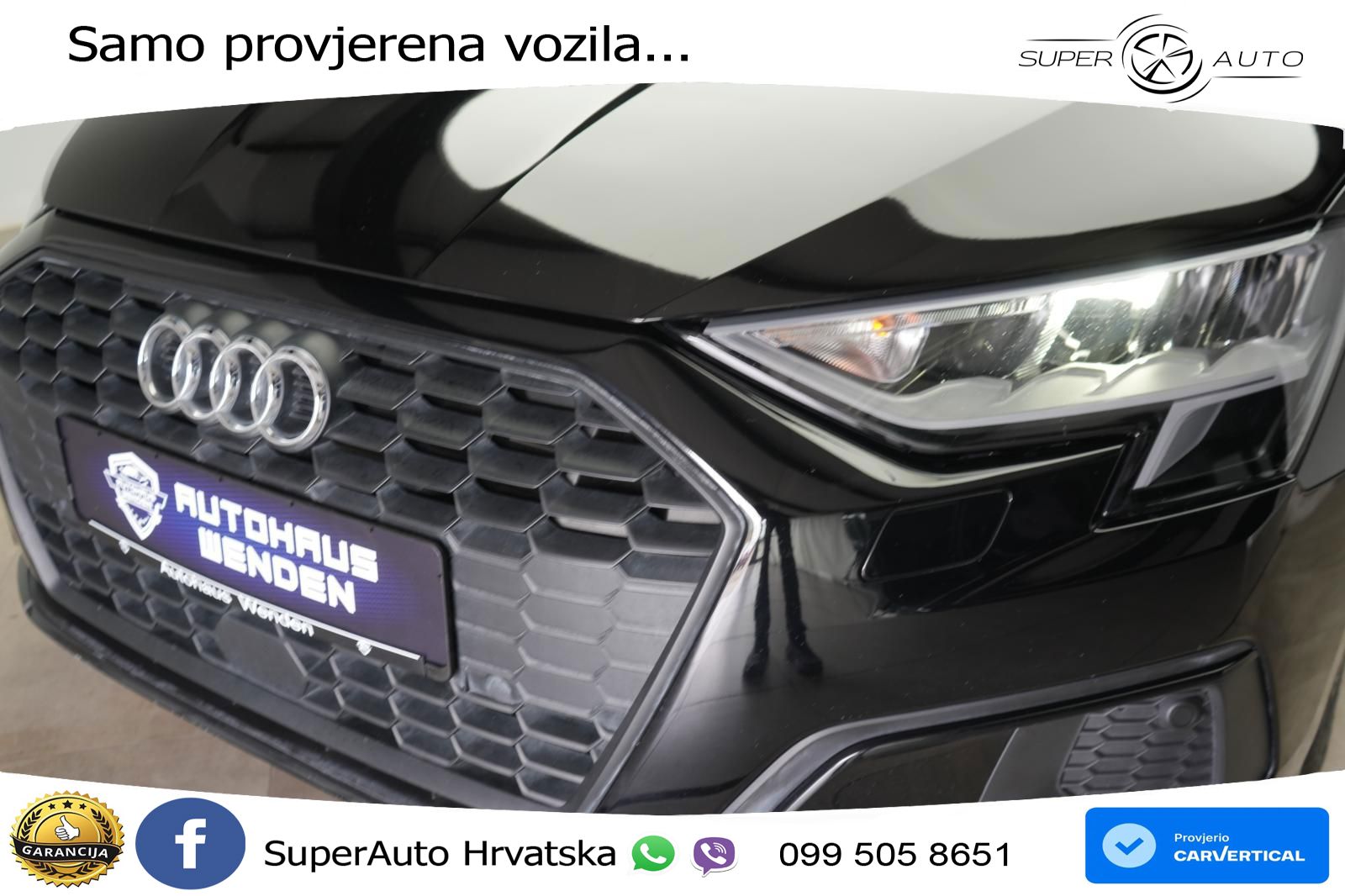 Audi A3 35 TFSI (150 KS) LED+GR SJED+ACC