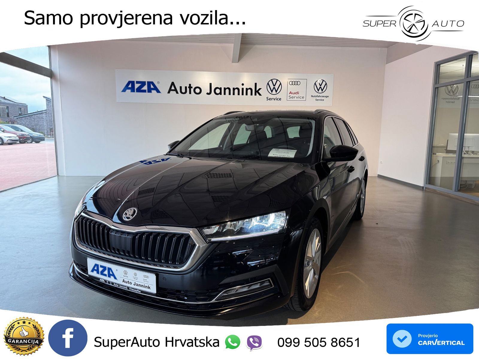 Škoda Octavia Combi 2.0 TDI (150 KS) DSG LED+GR SJED+ACC