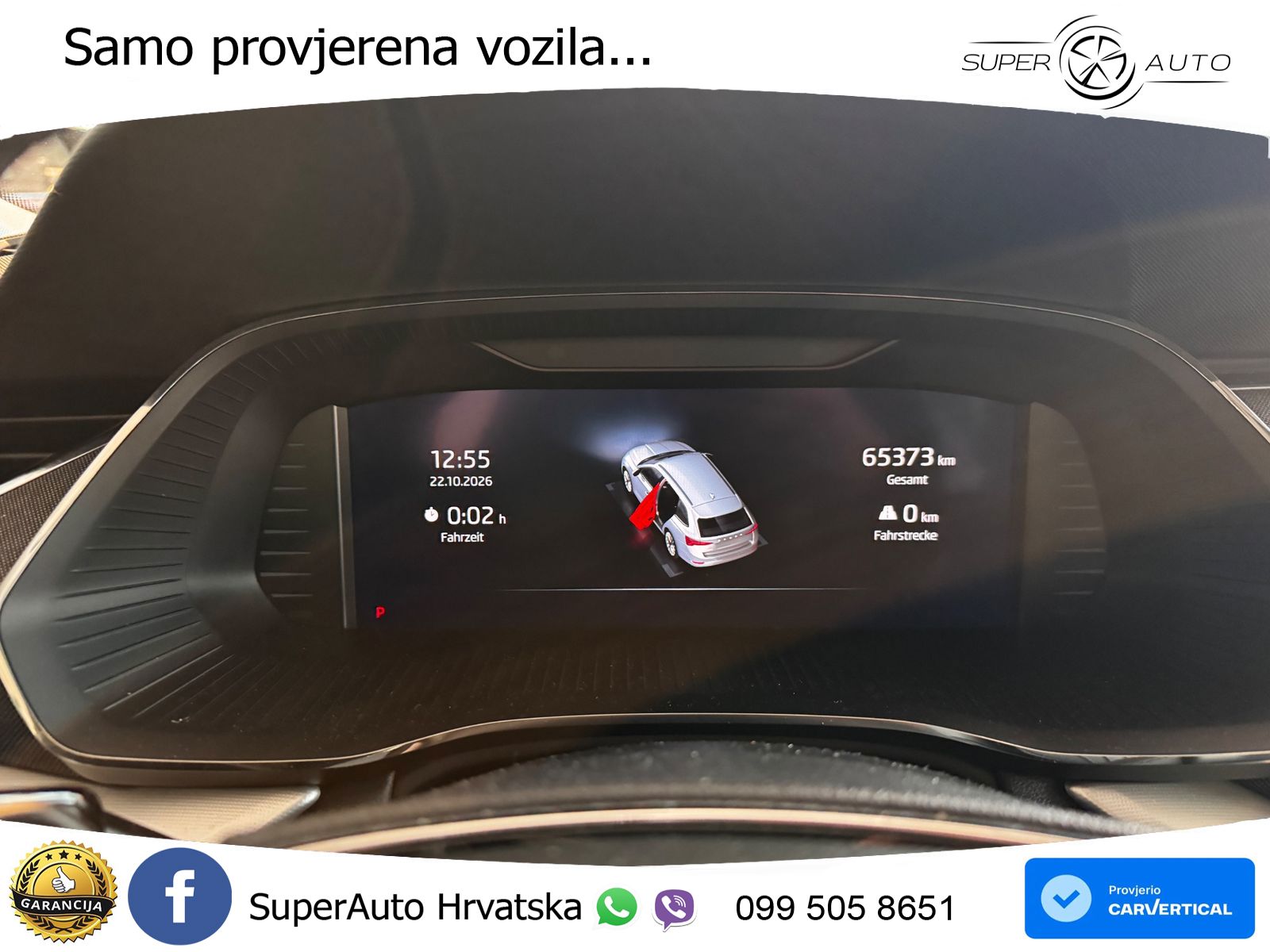 Škoda Octavia Combi 2.0 TDI (150 KS) DSG LED+GR SJED+ACC