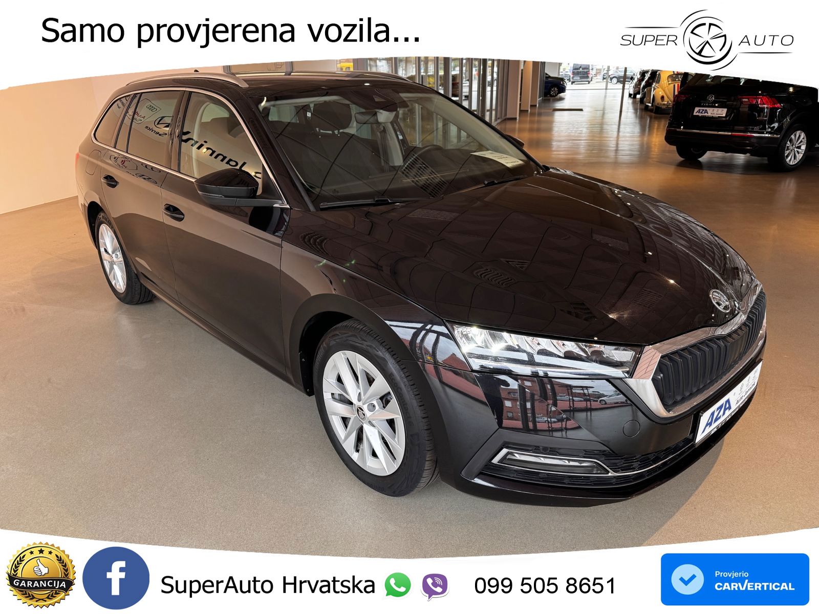Škoda Octavia Combi 2.0 TDI (150 KS) DSG LED+GR SJED+ACC