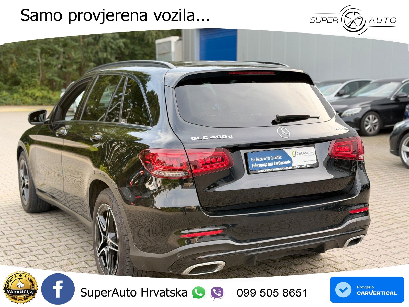 Mercedes GLC 400d (330 KS) 4MATIC 9G-TRONIC AMG LED+GR SJED+ACC