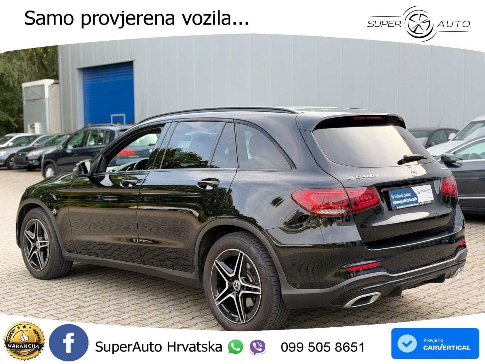 Mercedes GLC 400d (330 KS) 4MATIC 9G-TRONIC AMG LED+GR SJED+ACC