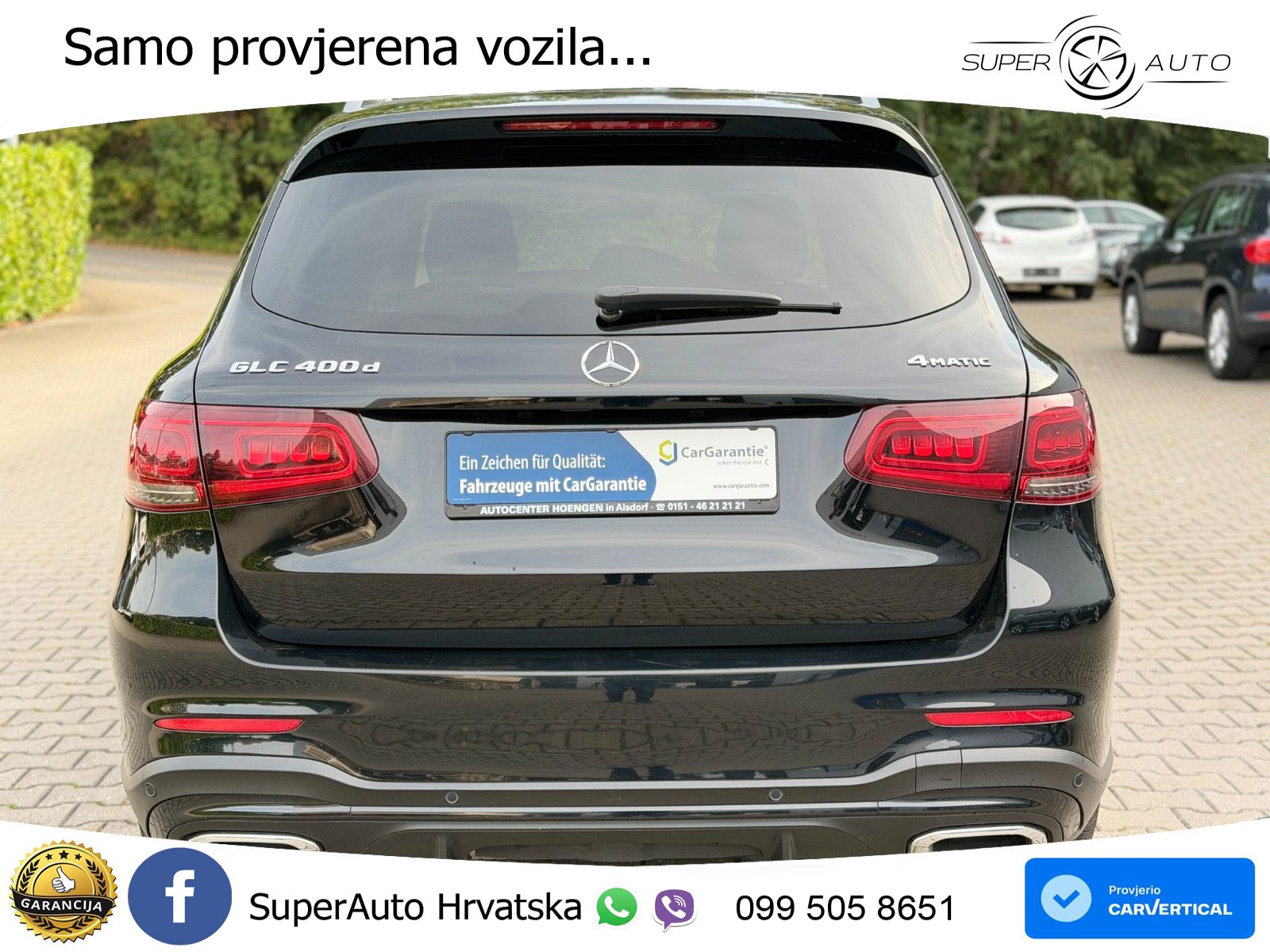 Mercedes GLC 400d (330 KS) 4MATIC 9G-TRONIC AMG LED+GR SJED+ACC