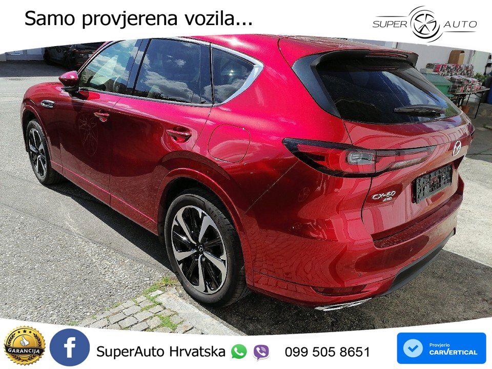 Mazda CX-60 2.5 e-Skyactiv (328 KS) AWD Automatic MATRIX+GR SJED+KAM