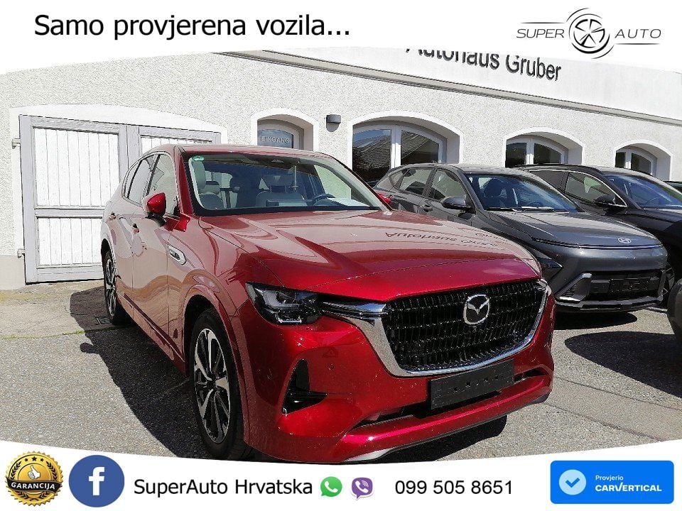 Mazda CX-60 2.5 e-Skyactiv (328 KS) AWD Automatic MATRIX+GR SJED+KAM