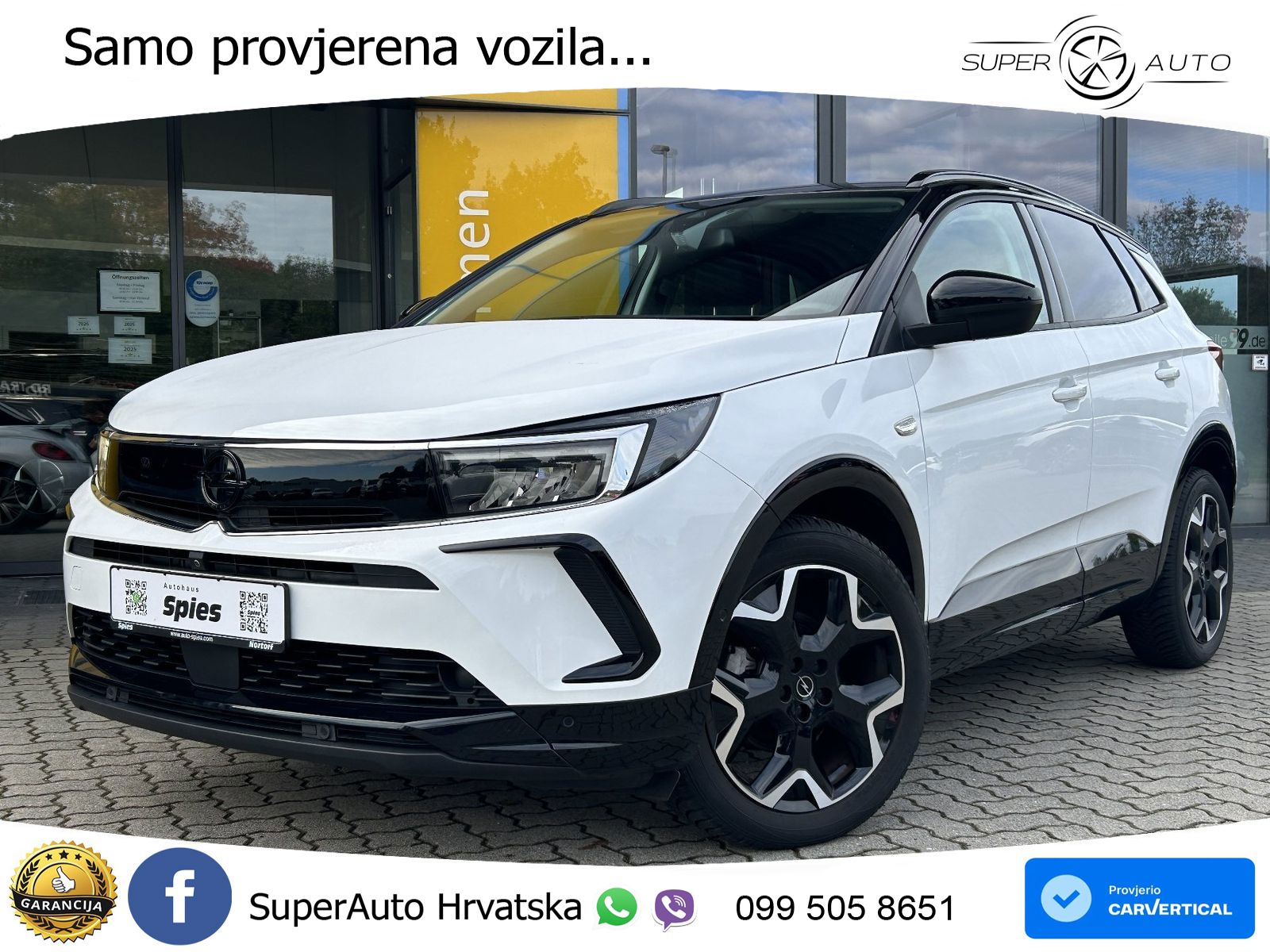 Opel Grandland 1.2i Turbo (130 KS) Automatic GS LED+GR SJED+ACC