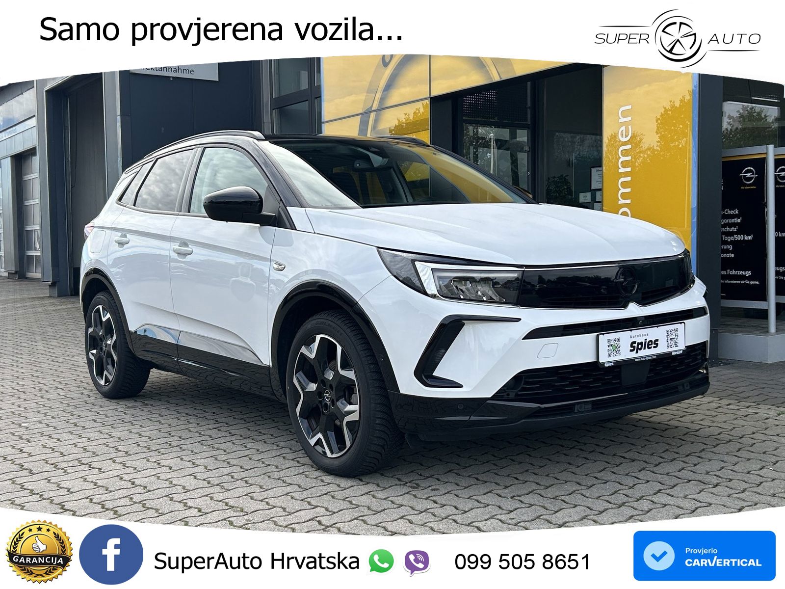 Opel Grandland 1.2i Turbo (130 KS) Automatic GS LED+GR SJED+ACC