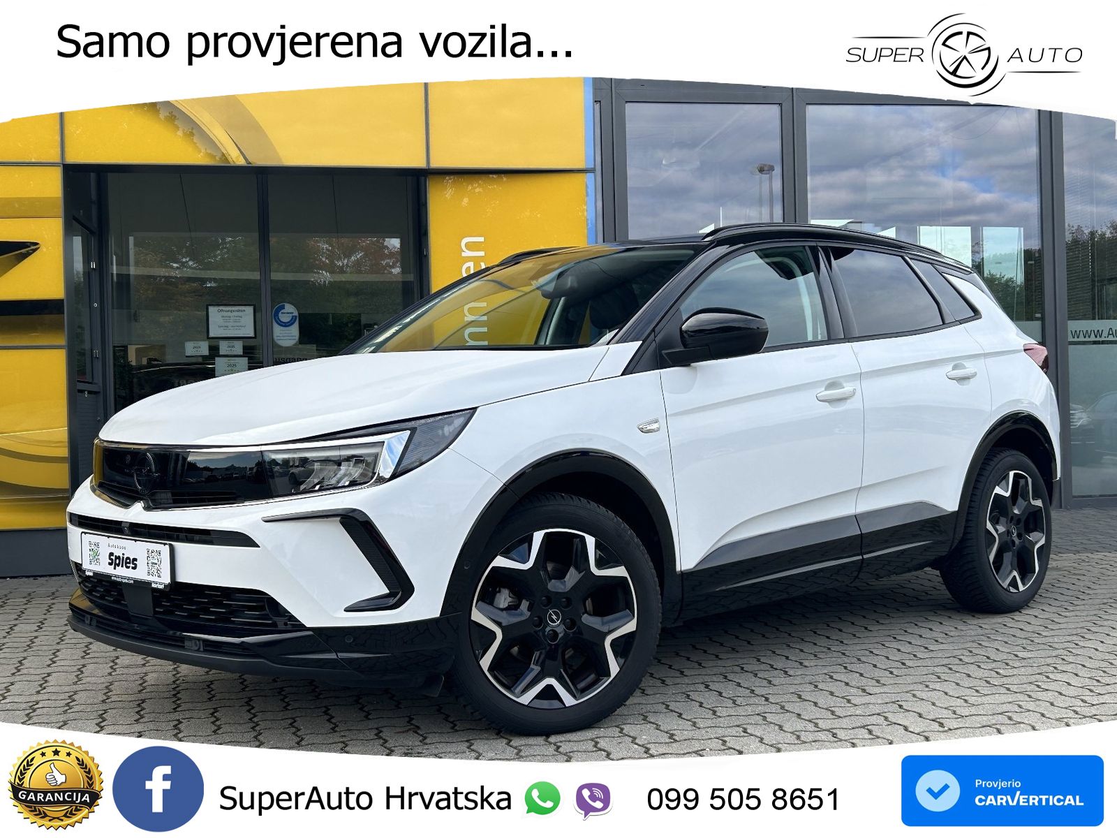 Opel Grandland 1.2i Turbo (130 KS) Automatic GS LED+GR SJED+ACC