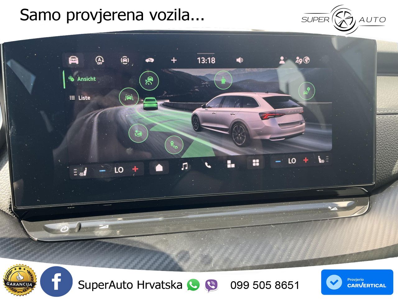 Škoda Octavia Combi 2.0 TDI (150 KS) DSG SportLine LED+GR SJED+ACC