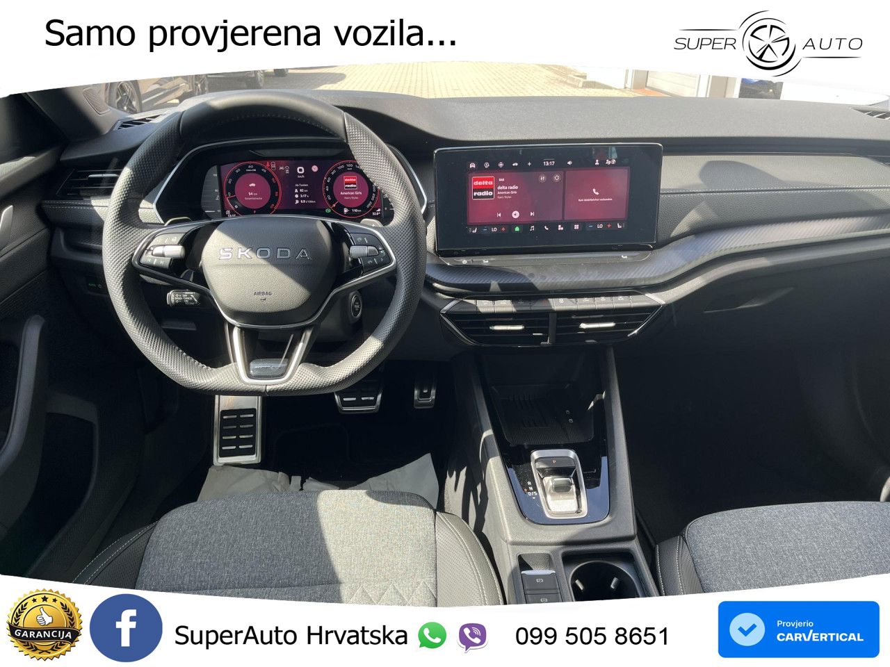 Škoda Octavia Combi 2.0 TDI (150 KS) DSG SportLine LED+GR SJED+ACC
