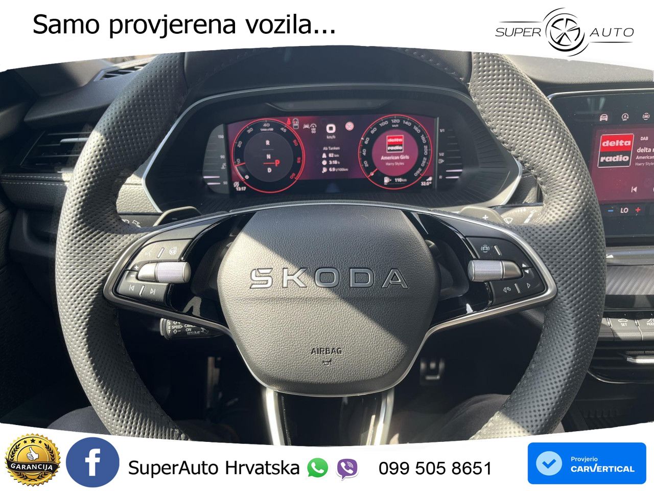 Škoda Octavia Combi 2.0 TDI (150 KS) DSG SportLine LED+GR SJED+ACC