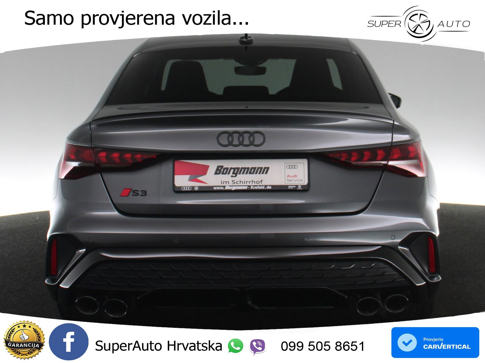 Audi S3 Limuzina 2.0 TFSI (333 KS) quattro S tronic