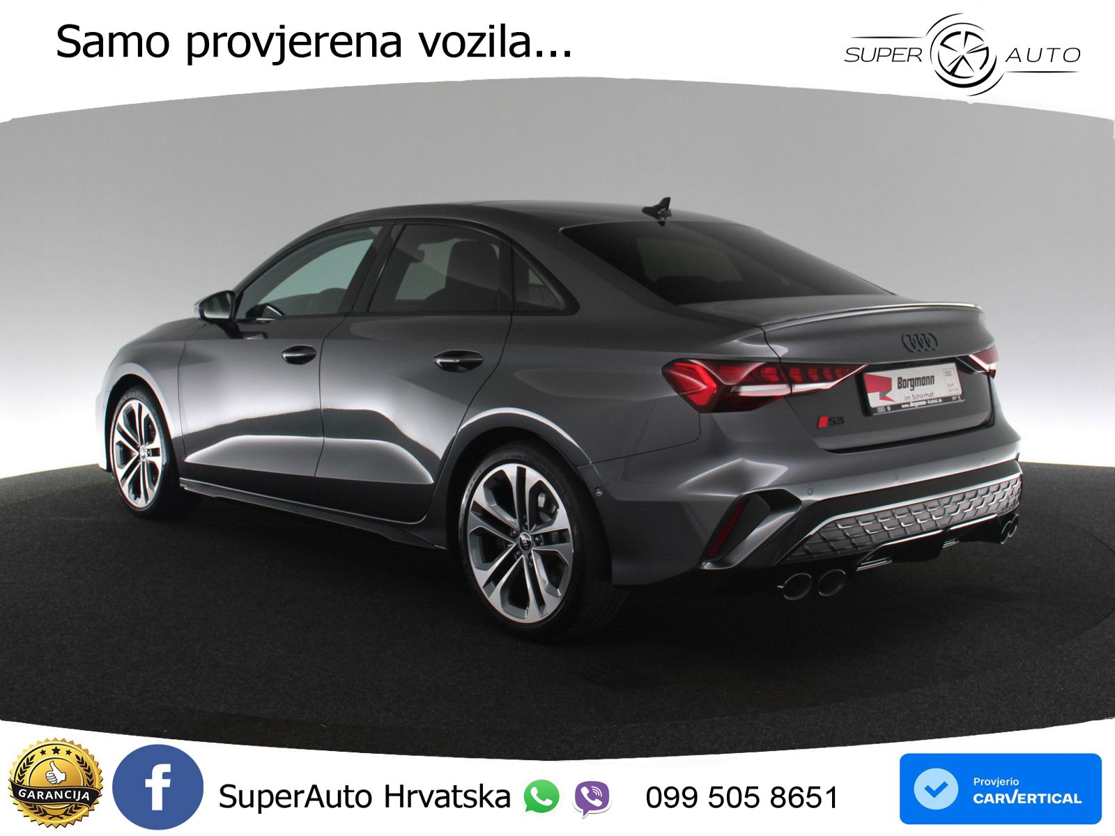 Audi S3 Limuzina 2.0 TFSI (333 KS) quattro S tronic