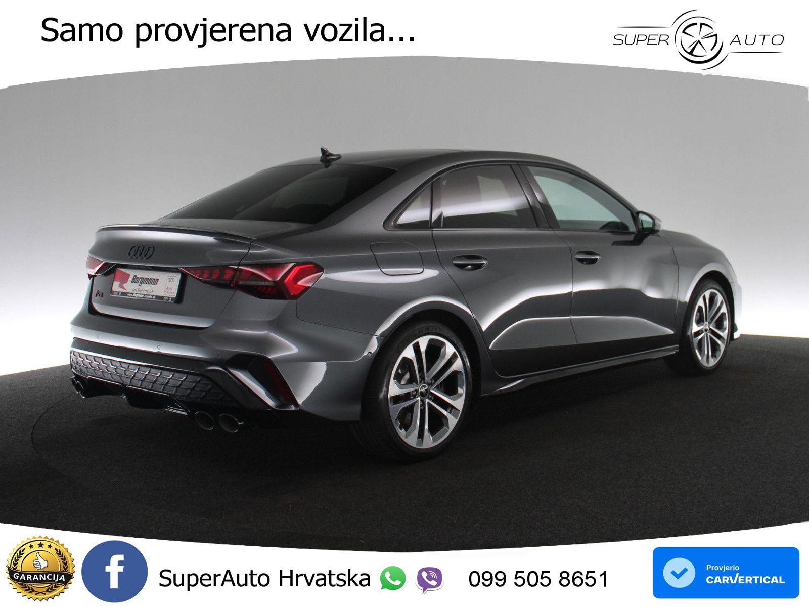 Audi S3 Limuzina 2.0 TFSI (333 KS) quattro S tronic