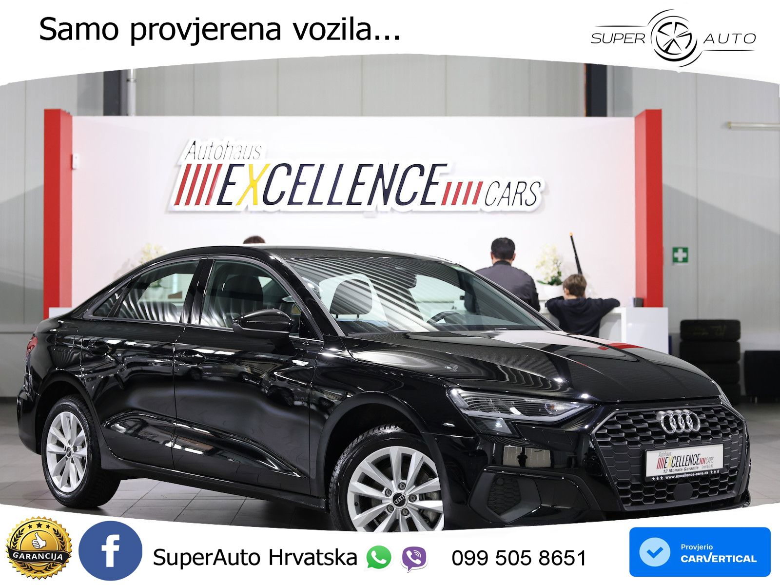 Audi A3 Limuzina 35 TFSI (150 KS) LED+ACC