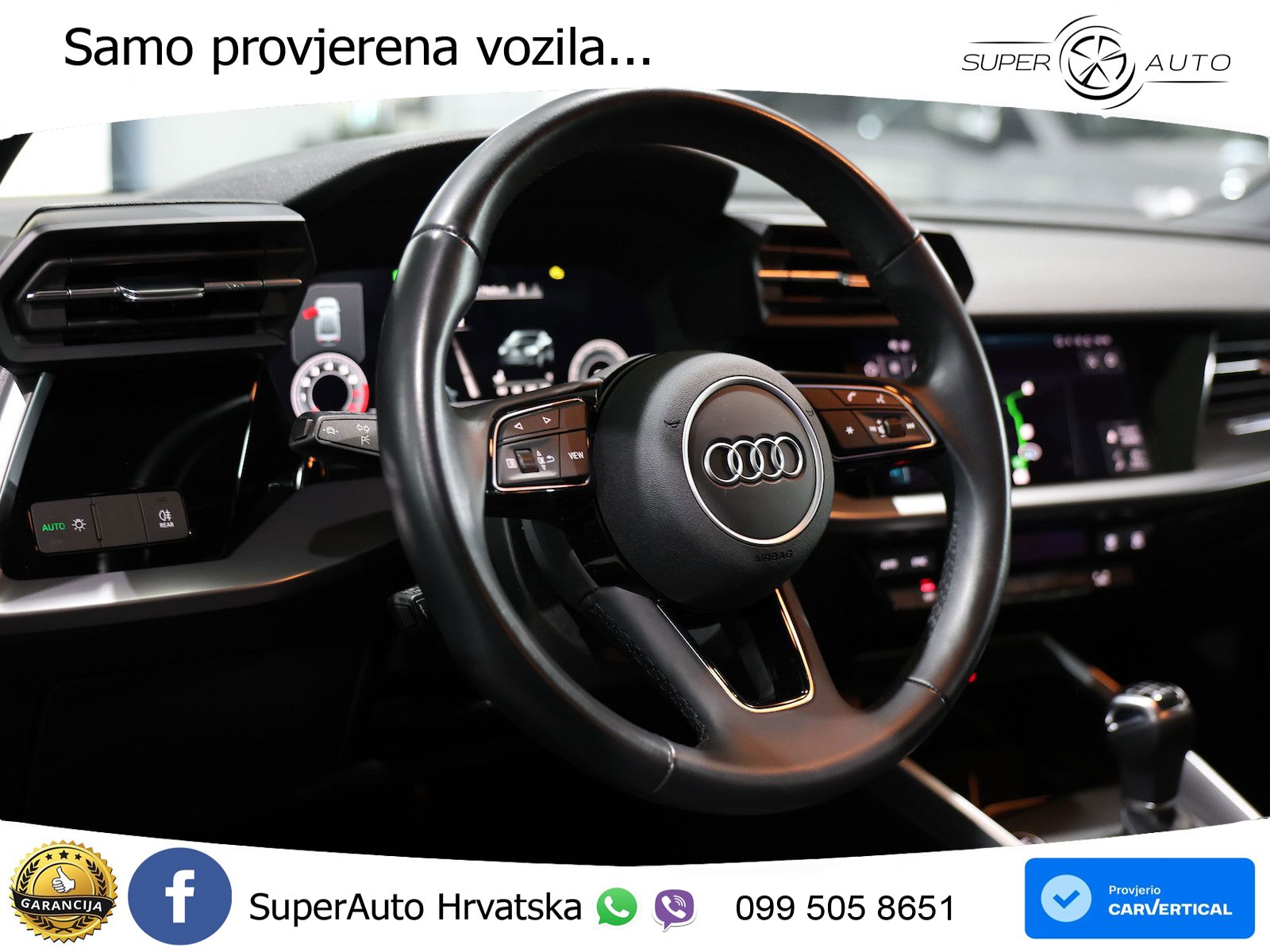 Audi A3 Limuzina 35 TFSI (150 KS) LED+ACC
