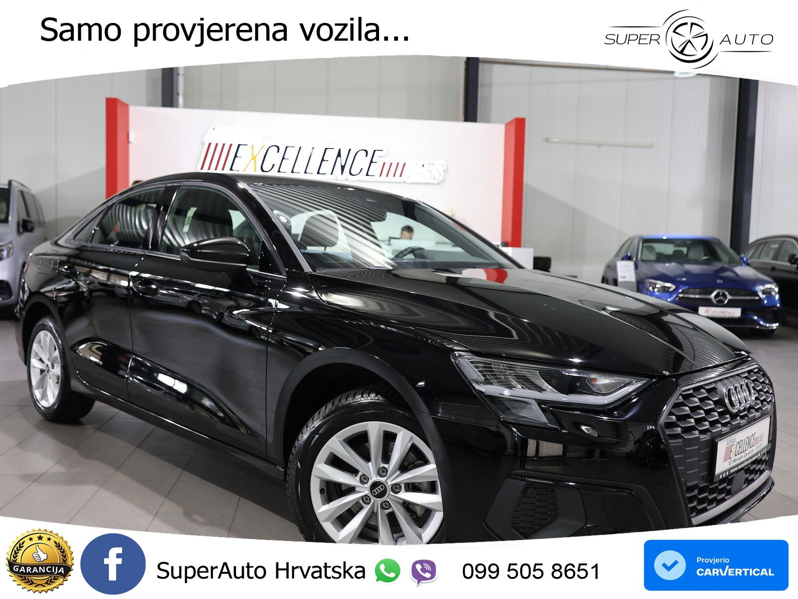 Audi A3 Limuzina 35 TFSI (150 KS) LED+ACC