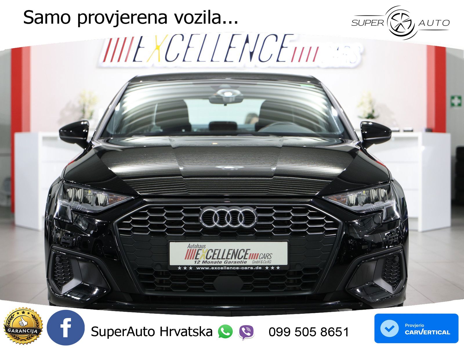 Audi A3 Limuzina 35 TFSI (150 KS) LED+ACC