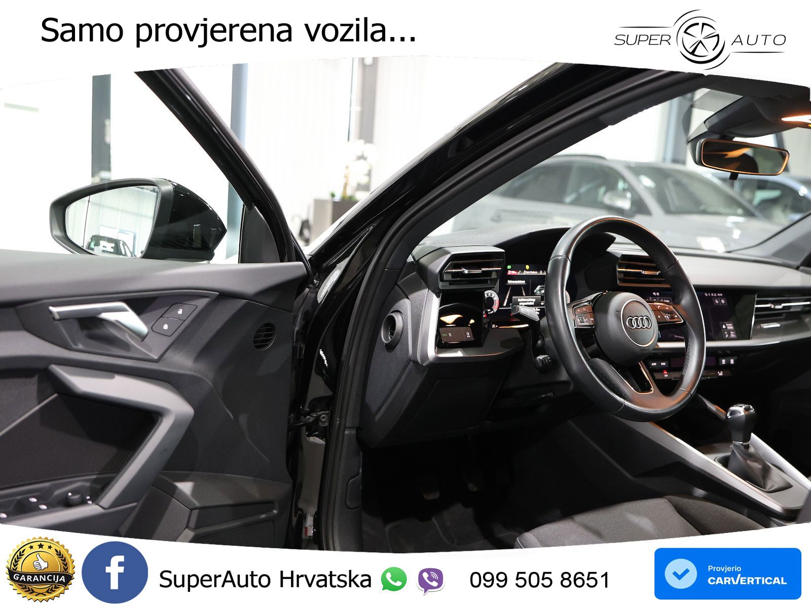 Audi A3 Limuzina 35 TFSI (150 KS) LED+ACC