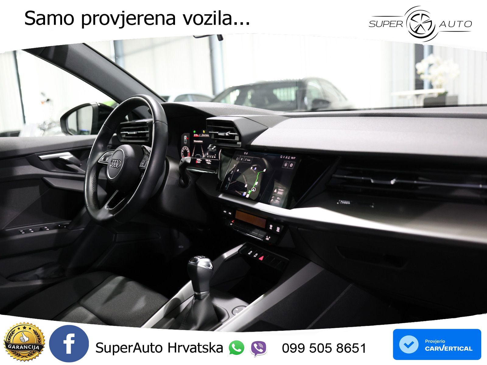 Audi A3 Limuzina 35 TFSI (150 KS) LED+ACC