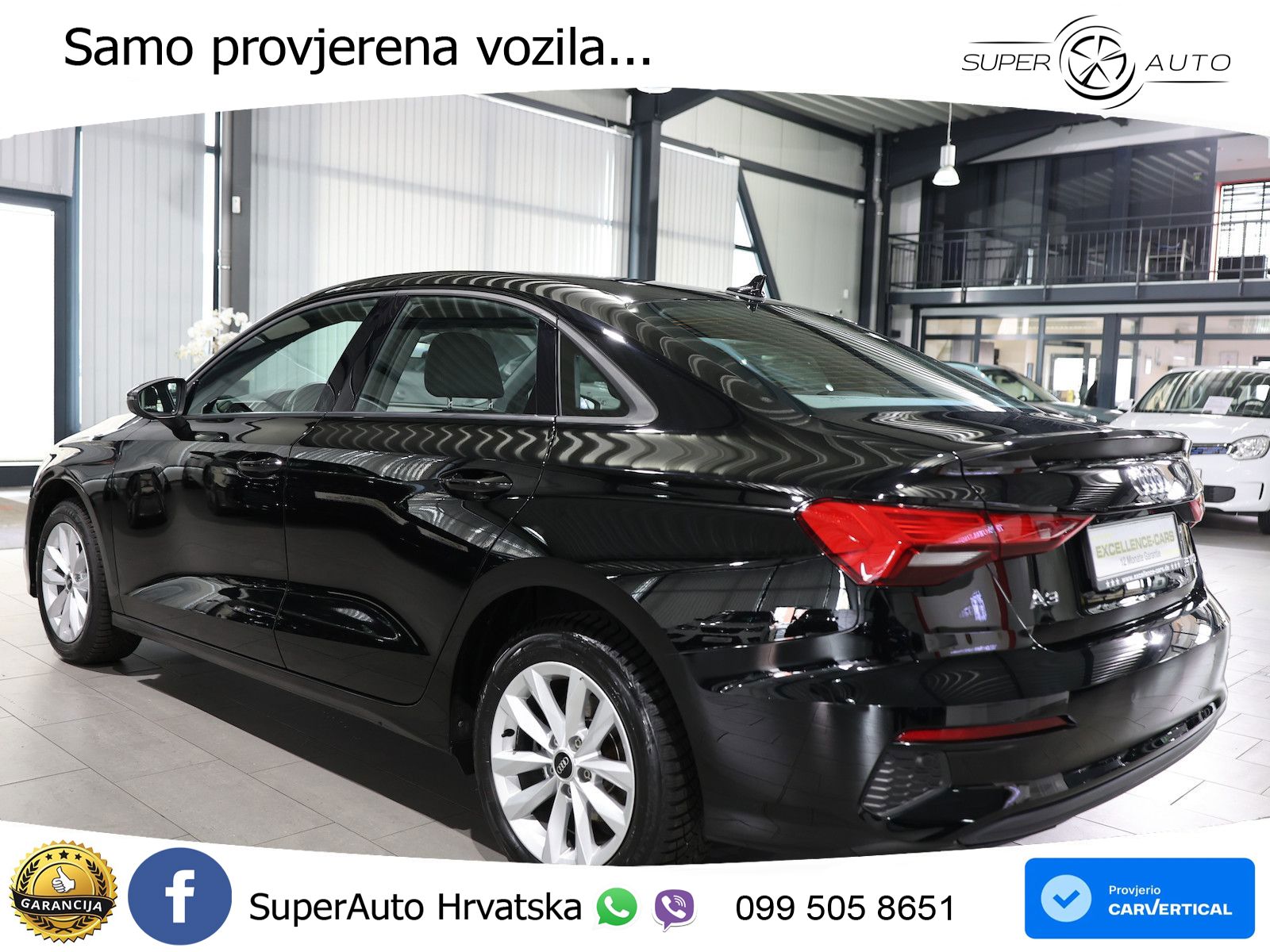Audi A3 Limuzina 35 TFSI (150 KS) LED+ACC