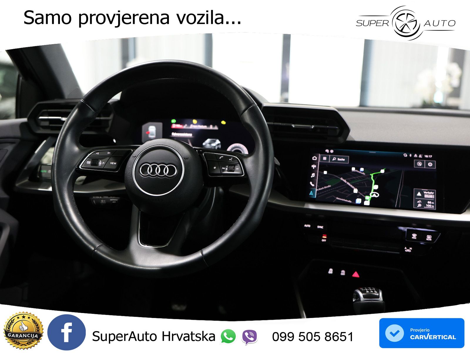 Audi A3 Limuzina 35 TFSI (150 KS) LED+ACC