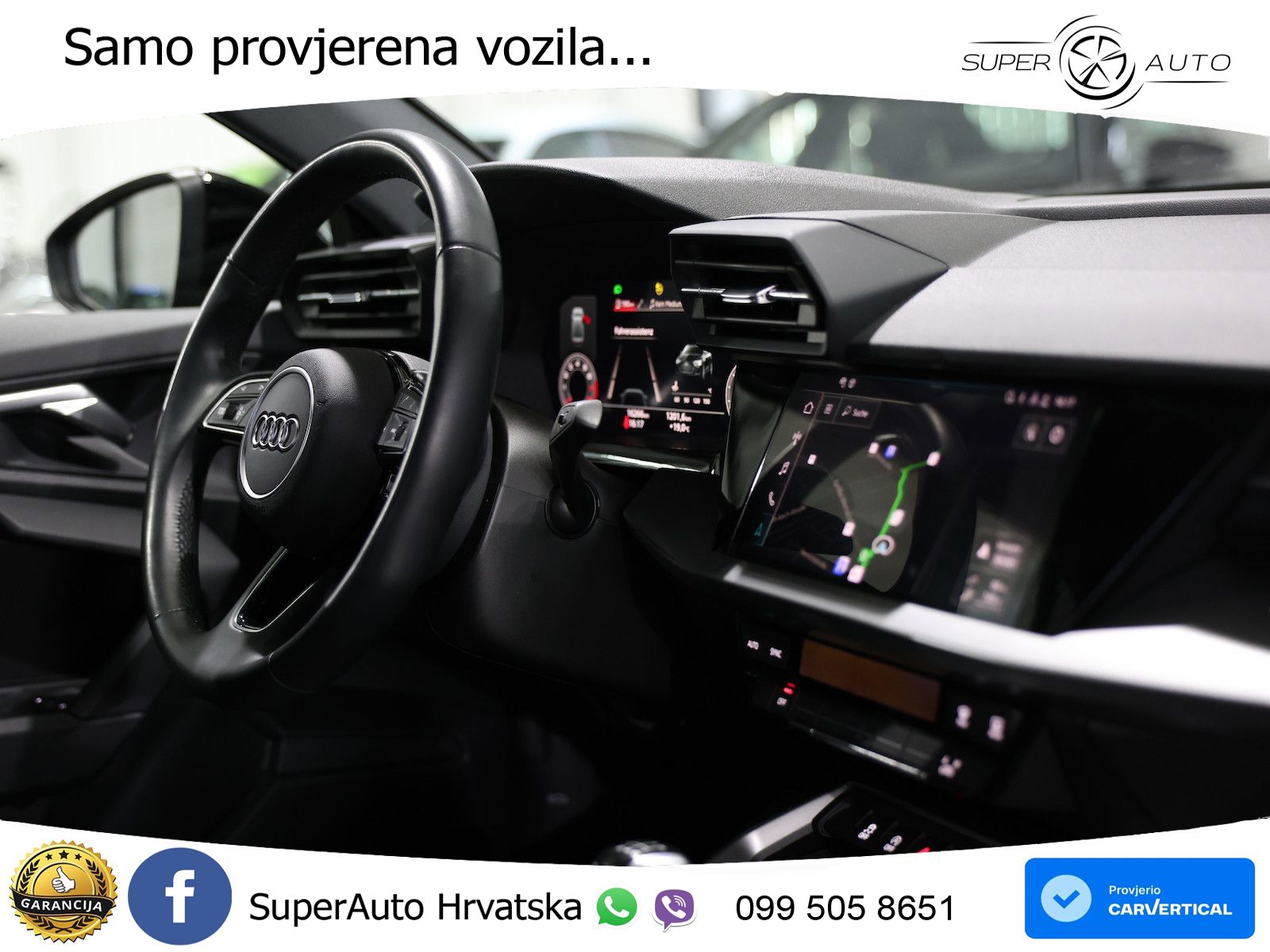 Audi A3 Limuzina 35 TFSI (150 KS) LED+ACC
