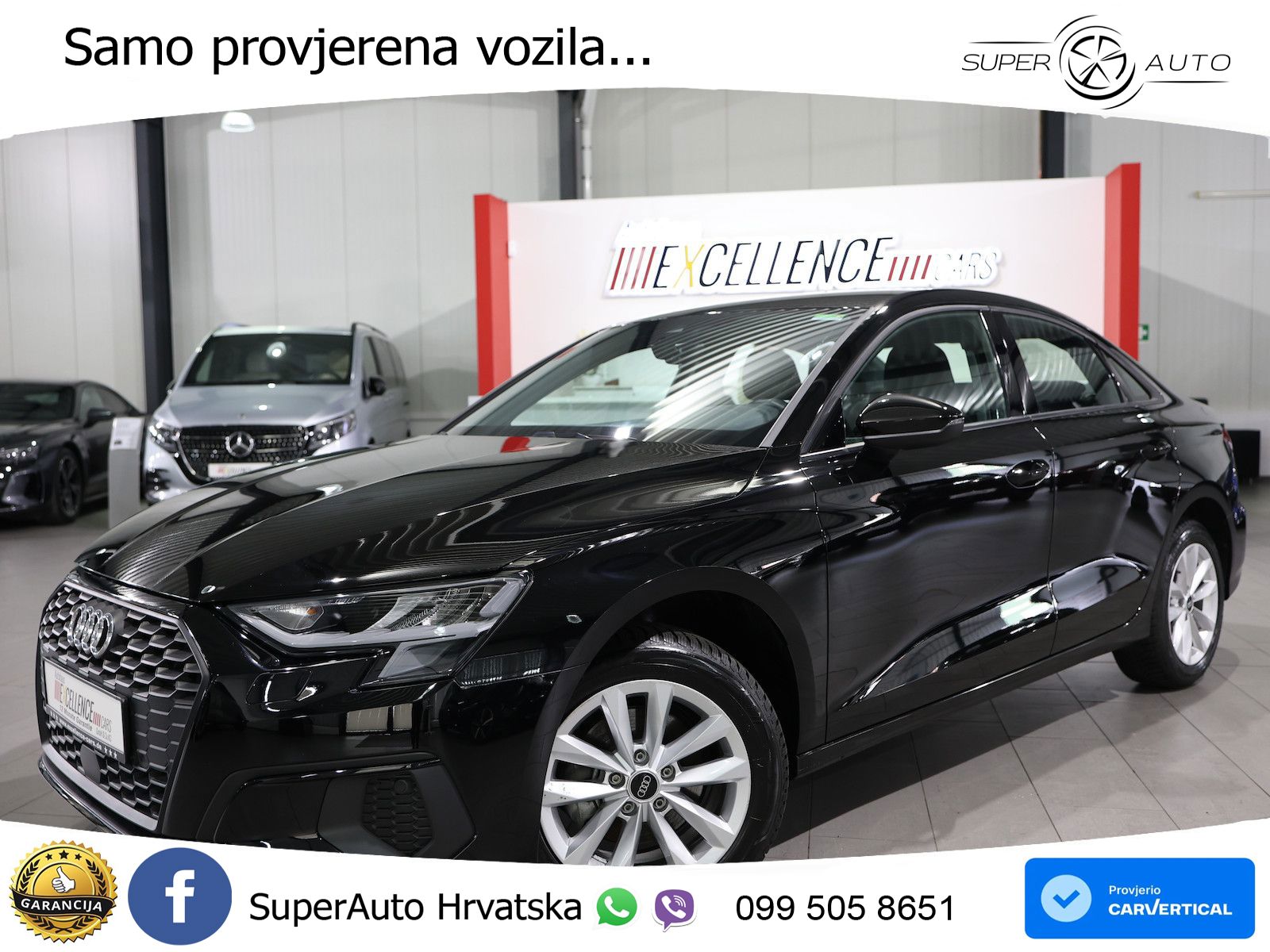 Audi A3 Limuzina 35 TFSI (150 KS) LED+ACC
